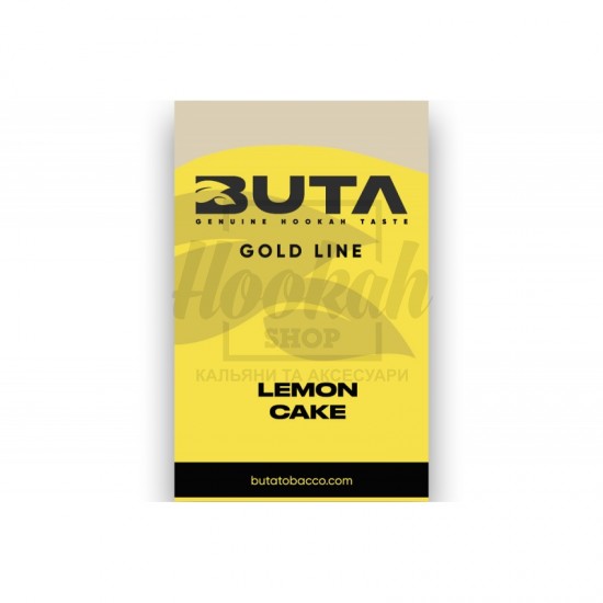  Заправка Buta Gold Line Lemon Cake (Лимонный Пирог) 50 g.