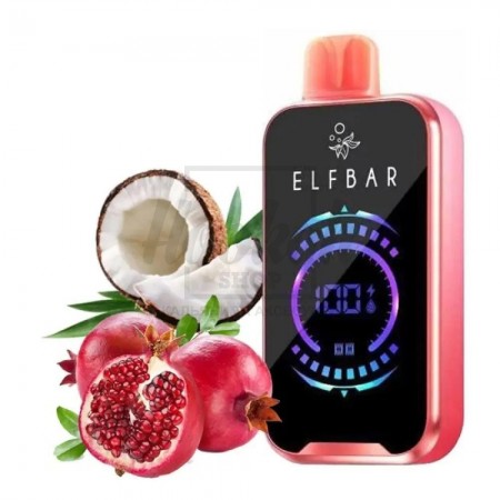 Электронная сигарета Elf Bar FS18000 Pomegranate Coconut (гранат кокос) Электронная сигарета Elf Bar FS18000 Pomegranate Coconut (гранат кокос)