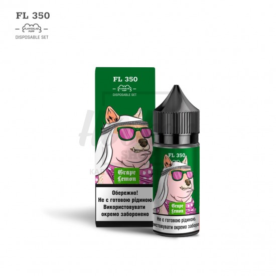 Рідина Набір Flavorlab FL350 Grape Lemon (Виноград Лимон) 30мл 5%