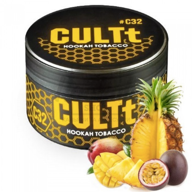 Тютюн Cult Strong Ds32 Robinson Crusoe (Манго Маракуя Ананас) 100 гр Тютюн Cult Strong Ds32 Robinson Crusoe (Манго Маракуя Ананас) 100 гр