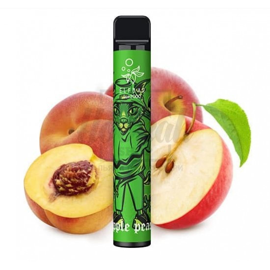 Електронна сигарета Elf Bar 2000 Apple Peach (Яблуко Персик)