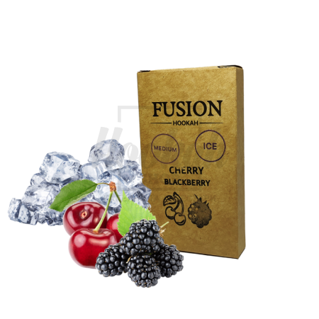 Тютюн Fusion Medium Ice Cherry Blackberry (Крижана Вишня Ожина) 100 гр Тютюн Fusion Medium Ice Cherry Blackberry (Крижана Вишня Ожина) 100 гр