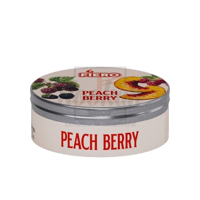Тютюн Fiero Peach Berry (Персик Ягоди) 100 гр Тютюн Fiero Peach Berry (Персик Ягоди) 100 гр