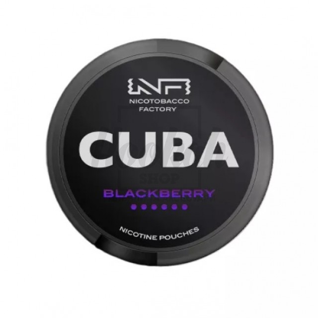 Снюс Cuba Black Blackberry 43 mg/pouch 66 mg/g (Ожина) Снюс Cuba Black Blackberry 43 mg/pouch 66 mg/g (Ожина)