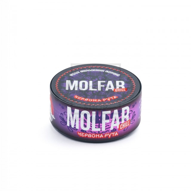 Табак Molfar Chill Line Червона Рута (Виноград Личи Роза Специи) 100 гр Табак Molfar Chill Line Червона Рута (Виноград Личи Роза Специи) 100 гр