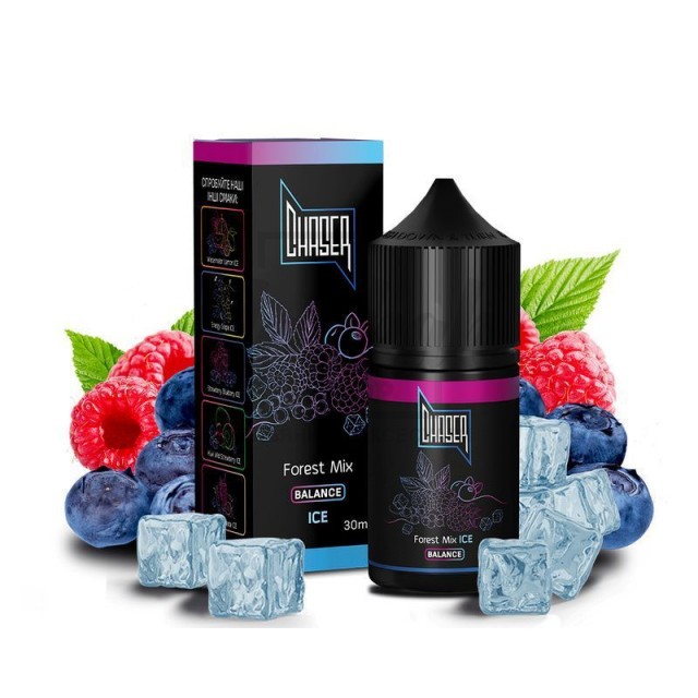 Рідина Набір Chaser Black Forest Mix Ice (Чорниця Малина Смородіна Лід) 30мл 5% Рідина Набір Chaser Black Forest Mix Ice (Чорниця Малина Смородіна Лід) 30мл 5%