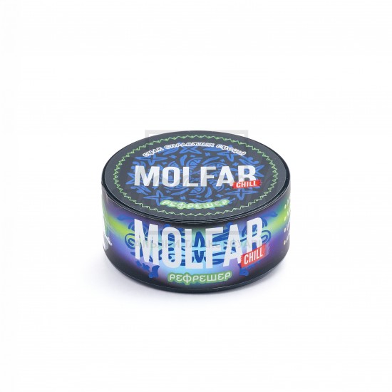 Тютюн Molfar Chill Line Рефрешер (лайм лимон лід) 100гр Тютюн Molfar Chill Line Рефрешер (лайм лимон лід) 100гр