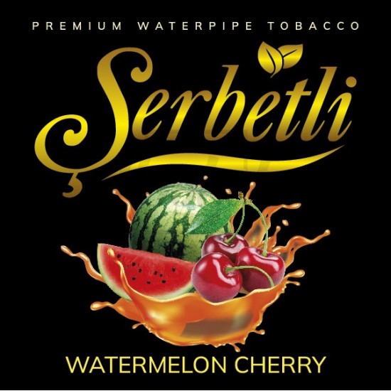 Тютюн Serbetli Watermelon Cherry (Кавун Вишня) 100 гр Тютюн Serbetli Watermelon Cherry (Кавун Вишня) 100 гр