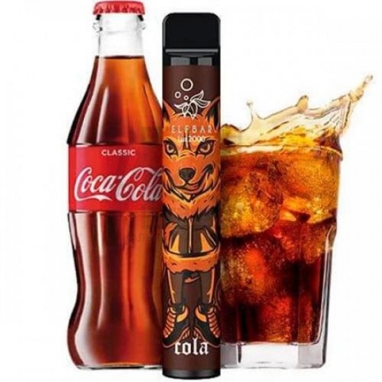 Електронна сигарета Elf Bar 2000 Cola (Кола) Електронна сигарета Elf Bar 2000 Cola (Кола)