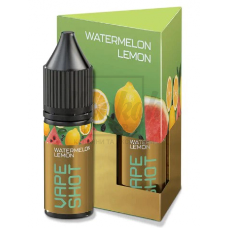 Рідина Набір Vape Shot Watermelon Lemon (Кавун Лимон) 15мл 5% Рідина Набір Vape Shot Watermelon Lemon (Кавун Лимон) 15мл 5%