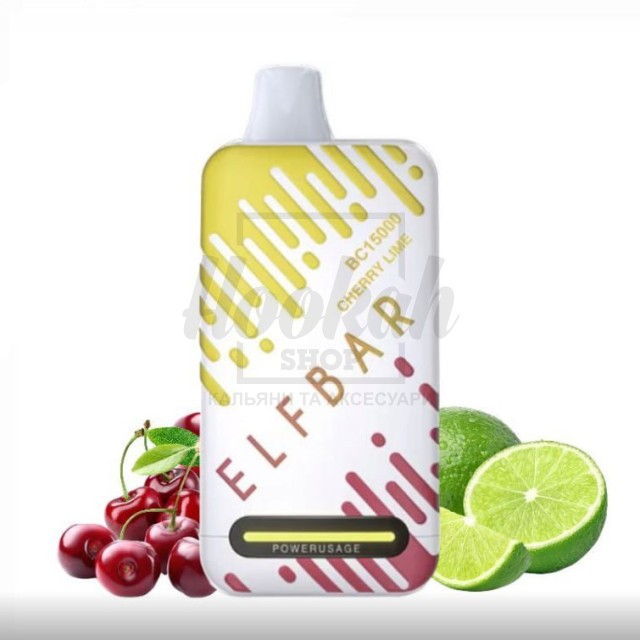 Електронна сигарета Elf Bar BC15000 Cherry Lime (Вишня Лайм)