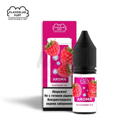 Рідина Набір Flavorlab Puff Raspberry Ice (Малина Лід) 10мл 5% Рідина Набір Flavorlab Puff Raspberry Ice (Малина Лід) 10мл 5%