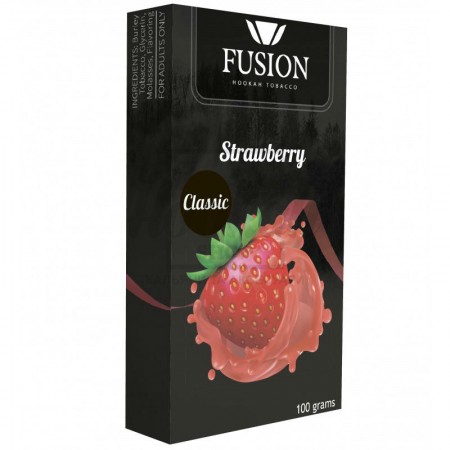 Тютюн Fusion Classic Strawberry (Полуниця) 100 гр Тютюн Fusion Classic Strawberry (Полуниця) 100 гр