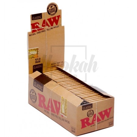Папір для самокруток RAW Classic 1½" 1шт