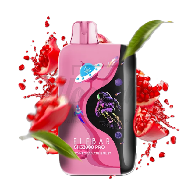 Електронна сигарета Elf Bar GH33000 PRO Pomegranate Burst (Гранатовий Вибух) Електронна сигарета Elf Bar GH33000 PRO Pomegranate Burst (Гранатовий Вибух)