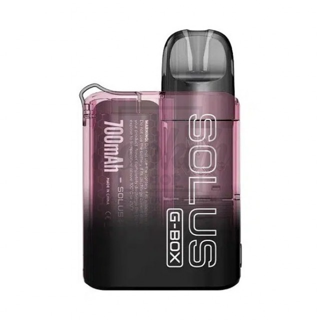 Багаторазова Pod-система Smok Solus G-BOX KIT Transparent Pink Багаторазова Pod-система Smok Solus G-BOX KIT Transparent Pink