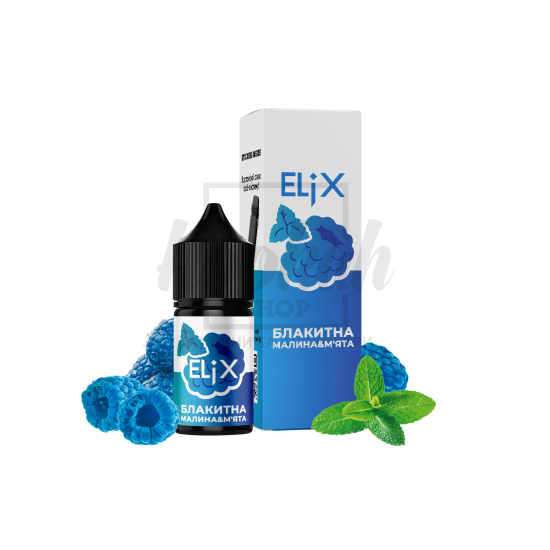 Рідина Elix Блакитна Малина М'ята 30мол 5%