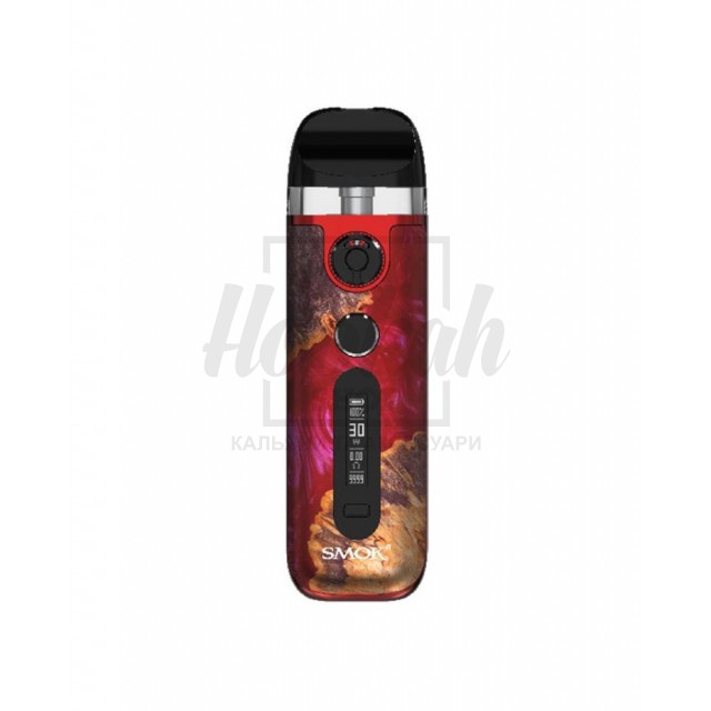 Багаторазова Pod-система Smok Novo 5 KIT Red Stabilizing Wood Багаторазова Pod-система Smok Novo 5 KIT Red Stabilizing Wood