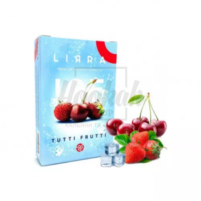 Тютюн Lirra Ice Tutti Frutti (Туті Фруті Лід) 50гр Тютюн Lirra Ice Tutti Frutti (Туті Фруті Лід) 50гр