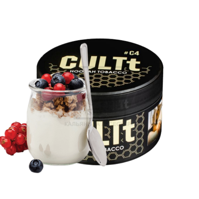 Тютюн CULT C04 Yogurt (Йогурт) 100 г Тютюн CULT C04 Yogurt (Йогурт) 100 г