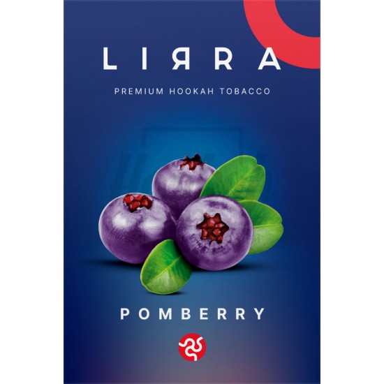 Тютюн Lirra Pomberry (Чорниця Гранат) 50 гр Тютюн Lirra Pomberry (Чорниця Гранат) 50 гр