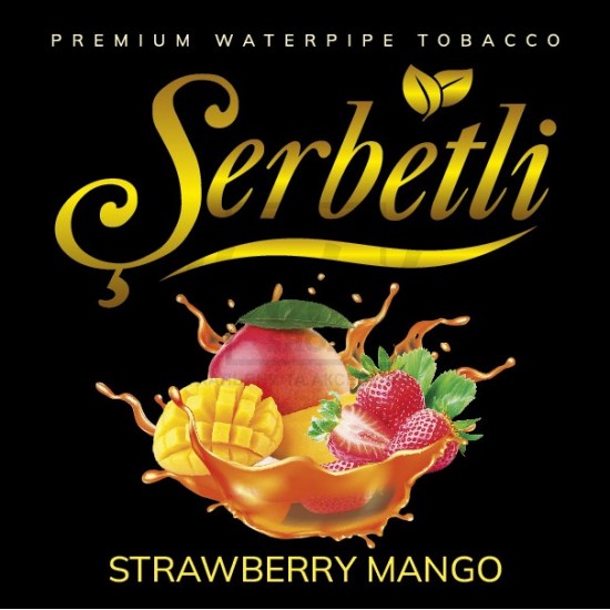 Тютюн Serbetli Strawberry Mango (Полуниця Манго) 100 гр Тютюн Serbetli Strawberry Mango (Полуниця Манго) 100 гр
