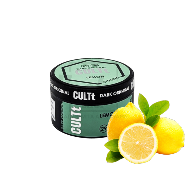 Тютюн CULT Strong DS29 Lemon (Лимон) 100 гр Тютюн CULT Strong DS29 Lemon (Лимон) 100 гр