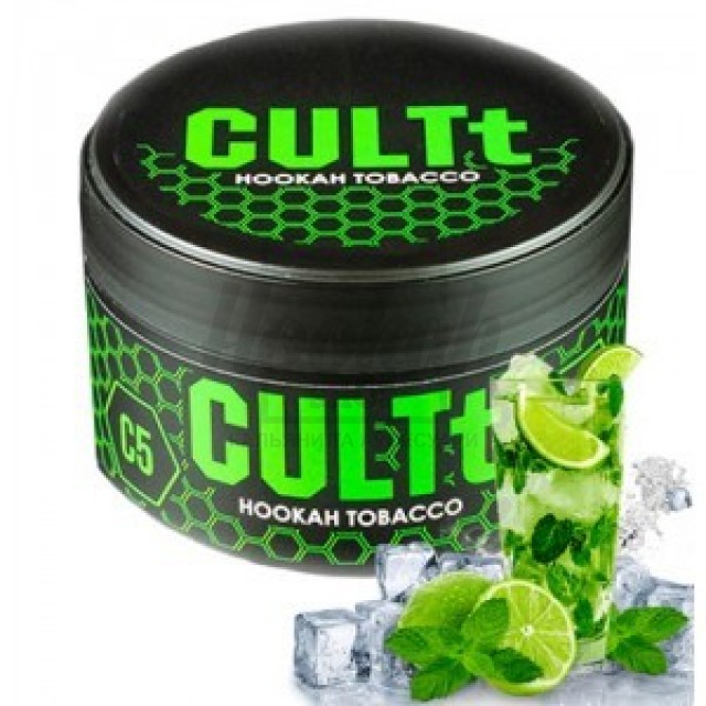 Тютюн CULT C05 Mojito (Мохіто) 100 г Тютюн CULT C05 Mojito (Мохіто) 100 г