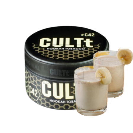 Тютюн CULT C42 Banana Smoothie (Банановий Смузі) 100 г Тютюн CULT C42 Banana Smoothie (Банановий Смузі) 100 г