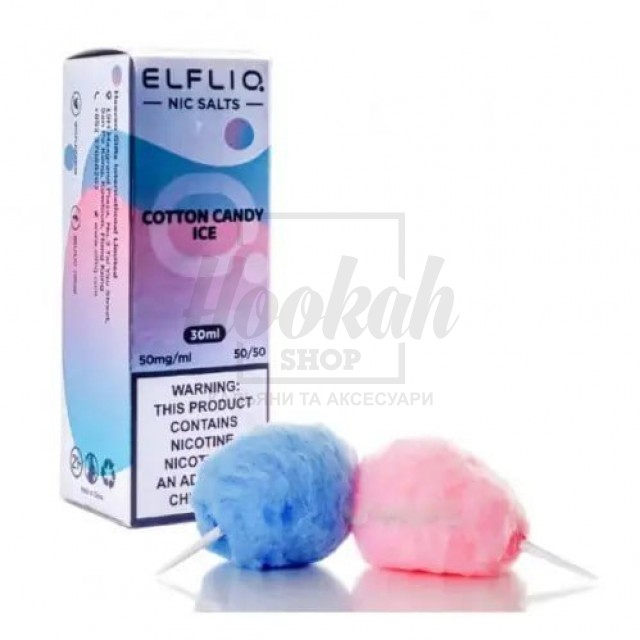 Рідина Elf Liq Cotton Candy Ice (солодка вата лід) 30мл 5% Рідина Elf Liq Cotton Candy Ice (солодка вата лід) 30мл 5%