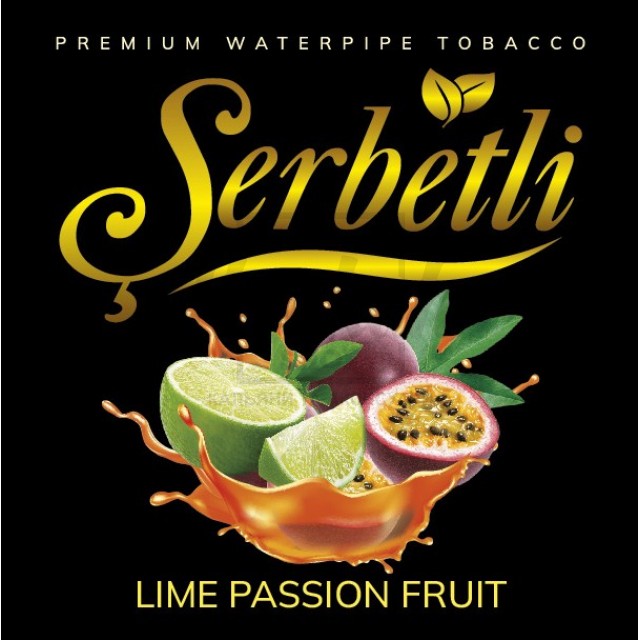 Тютюн Serbetli Lime Passion Fruit (Лайм Маракуя) 100 гр Тютюн Serbetli Lime Passion Fruit (Лайм Маракуя) 100 гр