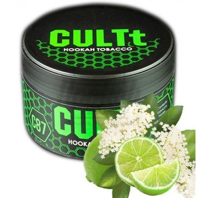 Тютюн CULT C87 Lime Elderberry (Лайм Бузина) 100 г Тютюн CULT C87 Lime Elderberry (Лайм Бузина) 100 г