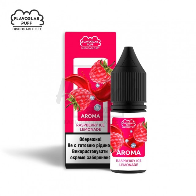 Рідина Набір Flavorlab Puff Raspberry Ice Lemonad (Малиновий Лимонад Лід) 10мл 5%