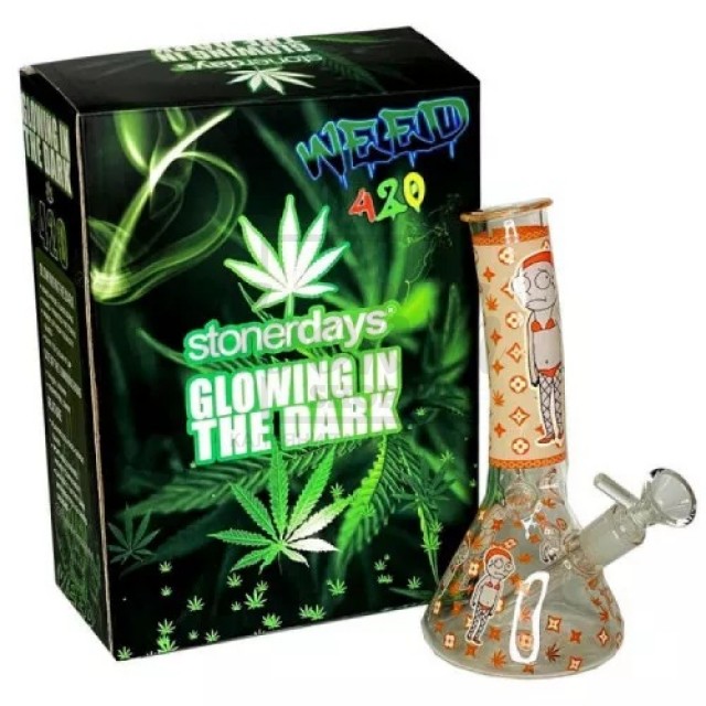 Бонг Glowing In The Dark Summer Smith 20 см Бонг Glowing In The Dark Summer Smith 20 см