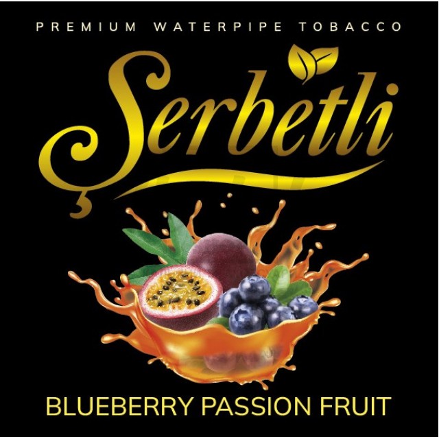 Тютюн Serbetli Blueberry Passion Fruit (Чорниця Маракуя) 100 гр Тютюн Serbetli Blueberry Passion Fruit (Чорниця Маракуя) 100 гр
