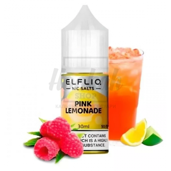 Жидкость Elf Liq Pink Lemonade Soda (Розовая Газировка) 10мл 5%