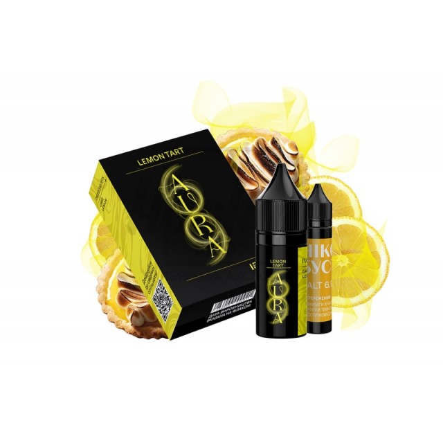 Набір Aura 15ml/69mg Lemon Tart (Лимонний пиріг) Набір Aura 15ml/69mg Lemon Tart (Лимонний пиріг)