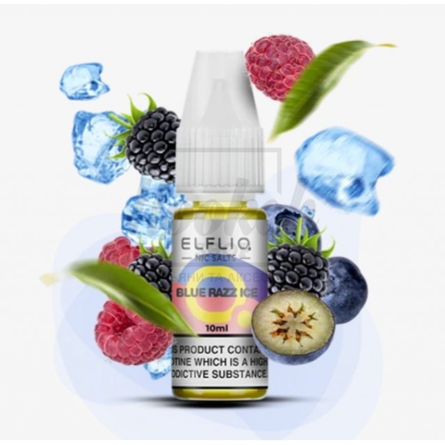 Рідина Elf Liq 5% 10мол Blue Razz Ice (блакитна малина лід) Рідина Elf Liq 5% 10мол Blue Razz Ice (блакитна малина лід)