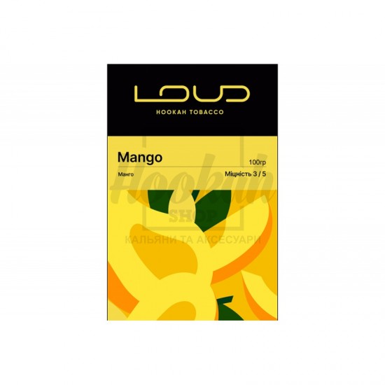  Заправка Loud Mango (Манго, в Меру Сладкий и Терпкий) 100 g.