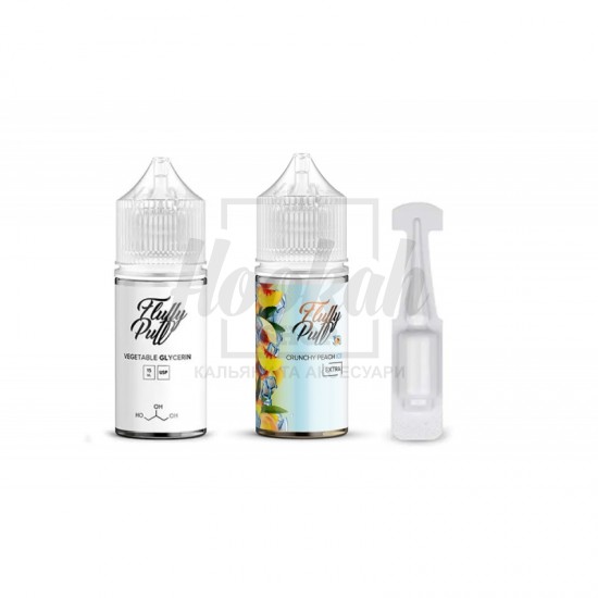 Набір Fluffy Puff Crunchy Peach Ice (Персик Айс) 12ml 