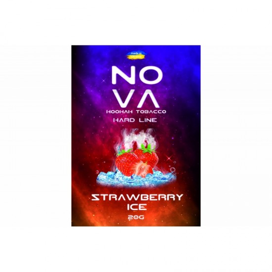 Заправка Nova Strawberry Ice (Полуниця Айс) 20 g. 