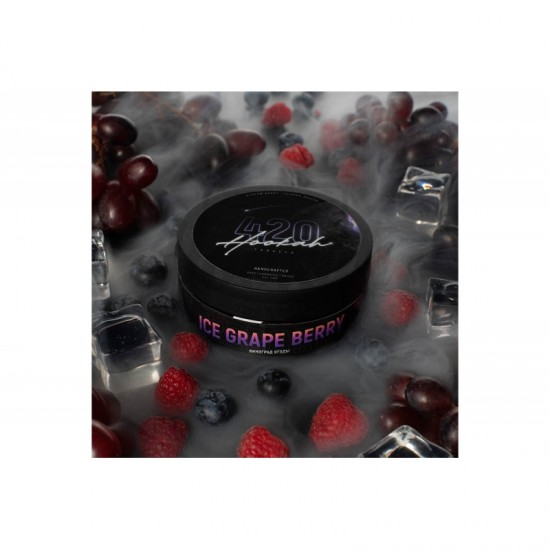 Заправка 420 Classic Ice Grape Berry (Айс Виноград Ягоди) 100 g. 