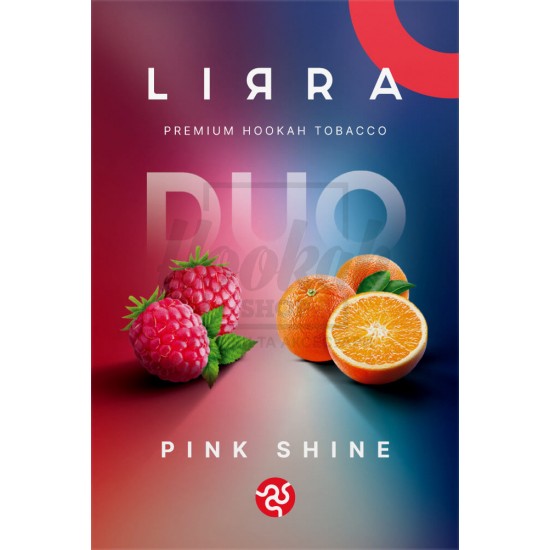 Тютюн Lirra Pink Shine (Апельсин Малина) 50 гр Тютюн Lirra Pink Shine (Апельсин Малина) 50 гр