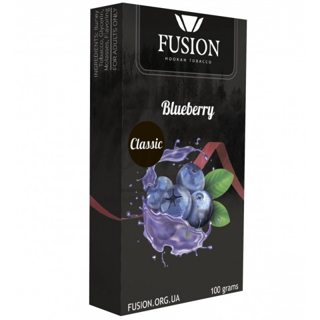 Тютюн Fusion Classic Blueberry (Чорниця) 100 гр Тютюн Fusion Classic Blueberry (Чорниця) 100 гр