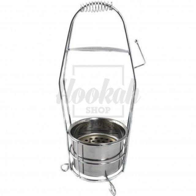 Кошик для вугілля Garden Срібло