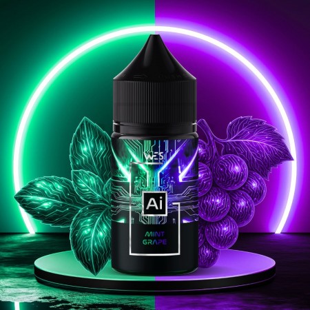 Рідина Набір WES AI Mint Grape (М'ята Виноград) 30мл 5% Рідина Набір WES AI Mint Grape (М'ята Виноград) 30мл 5%