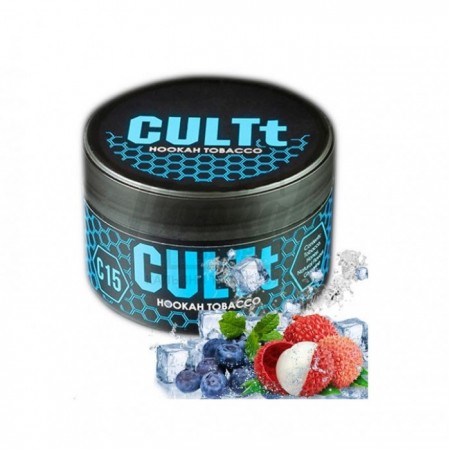 Тютюн CULT C15 Blueberry Lychee Ice (Чорниця Лічі Лід) 100 г Тютюн CULT C15 Blueberry Lychee Ice (Чорниця Лічі Лід) 100 г