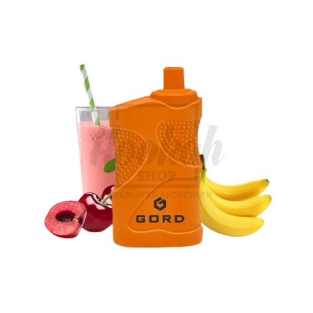 Електронна сигарета Gord G-05 4000 Banana Cherry Smothie (Банан Вишня Смузі)