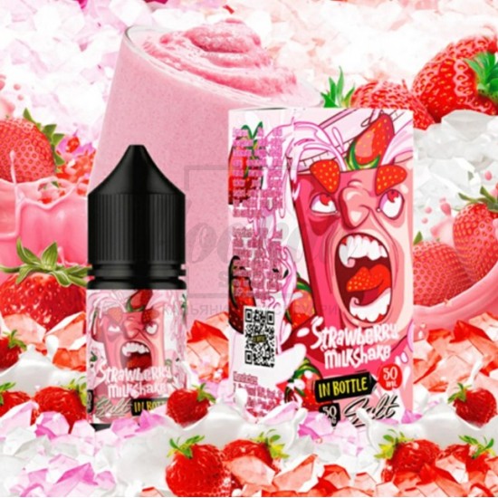 Рідина In Bottle Strawberry Milkshake 30мл 5% Рідина In Bottle Strawberry Milkshake 30мл 5%