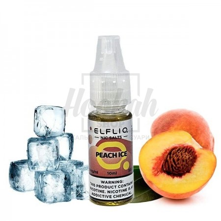 Жидкость Elf Liq Peach Ice (Персик Лёд) 10мл 5% Жидкость Elf Liq Peach Ice (Персик Лёд) 10мл 5%